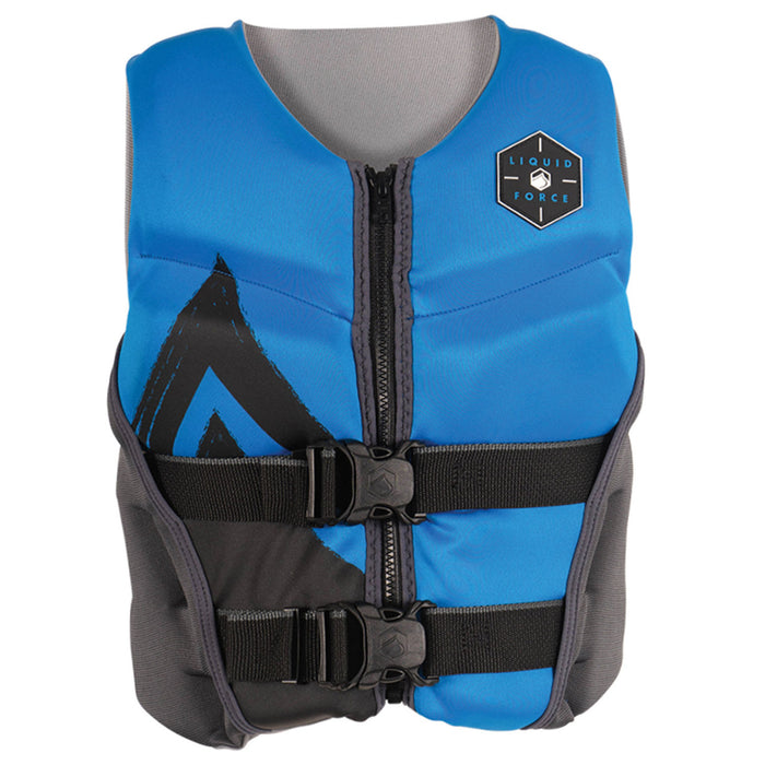 Liquid Force Ruckus Youth CGA Blue Life Vest Front