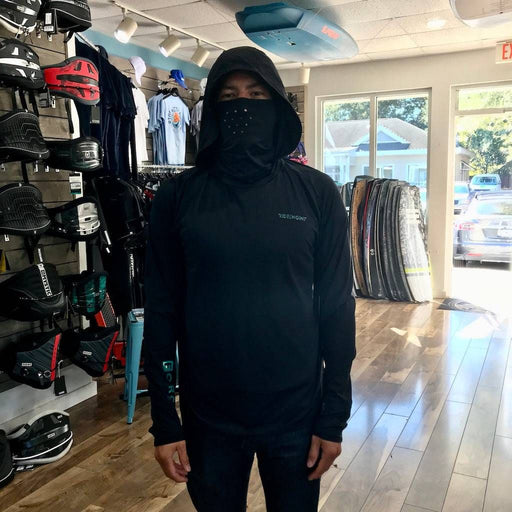 Force Quick Dry Hoodie - Black | Force Kite & Wake