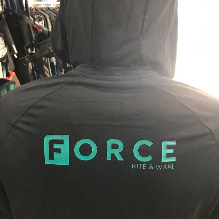 Force Quick Dry Hoodie - Black | Force Kite & Wake