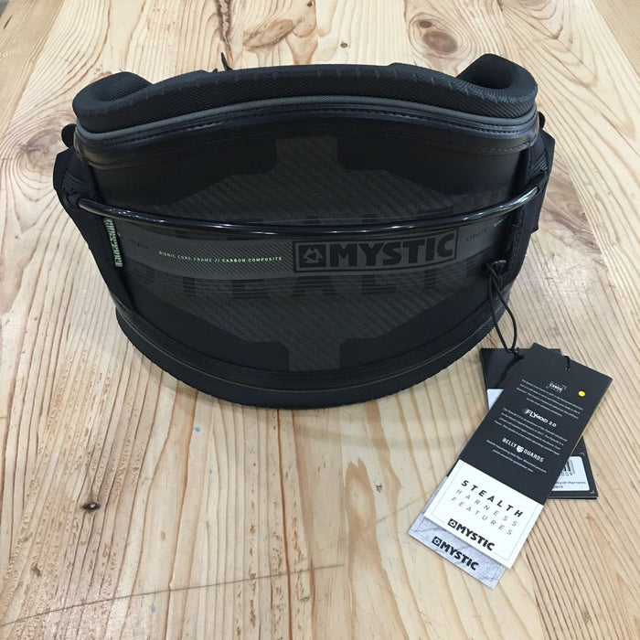 Mystic Stealth Waist Harness black | Force Kite & Wake