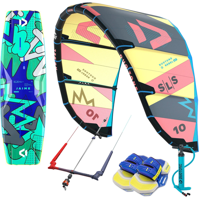 Duotone Rebel SLS & Jaime Kiteboarding Package