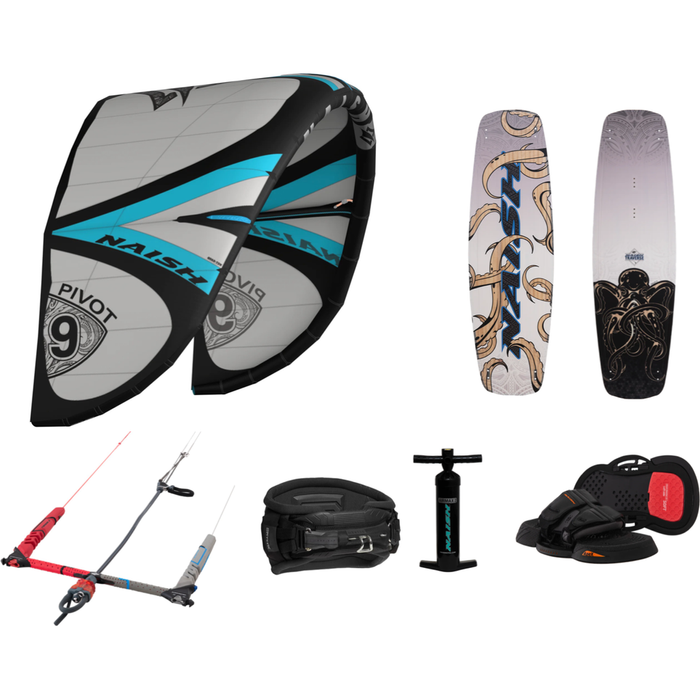 2023 Naish Pivot Performance Kiteboarding Package | Force Kite & Wake