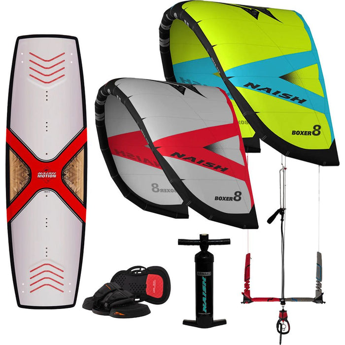 Kids Junior Complete Kiteboarding Package By Naish | Force Kite & Wake