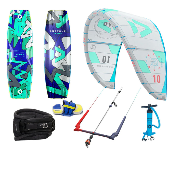 Duotone Evo Kiteboarding Package