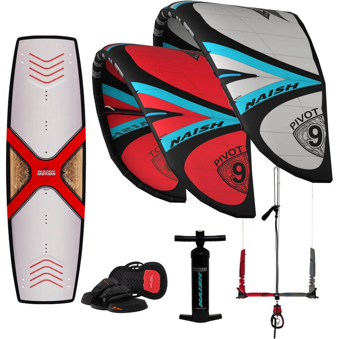 Kids Junior Complete Kiteboarding Package By Naish | Force Kite & Wake